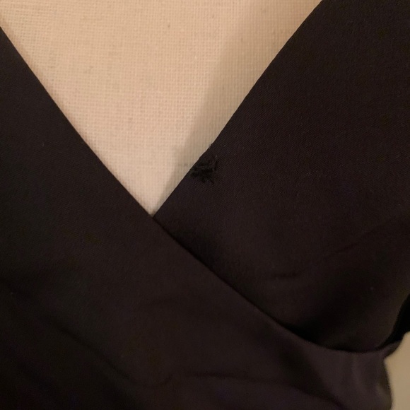 Frame cross cross surplice silk cami - Picture 5 of 7